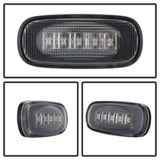 Xtune Dodge Ram 03-09 (2 Rd/2 Am) LED Fender Lights 4pcs Clear ACC-LED-DR03-FL-C - 9924750