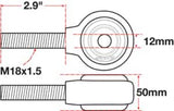 SPC Performance XAXIS Rod End Ball Joint - 15775