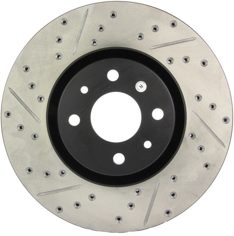 StopTech Slotted & Drilled Sport Brake Rotor - 127.04004R