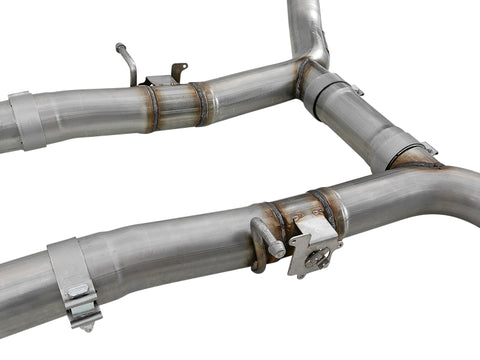 afe POWER MACH Force-Xp 15-17 Dodge Challenger Hellcat V8-6.2L 304 SS Cat-Back Exhaust System - 49-32053