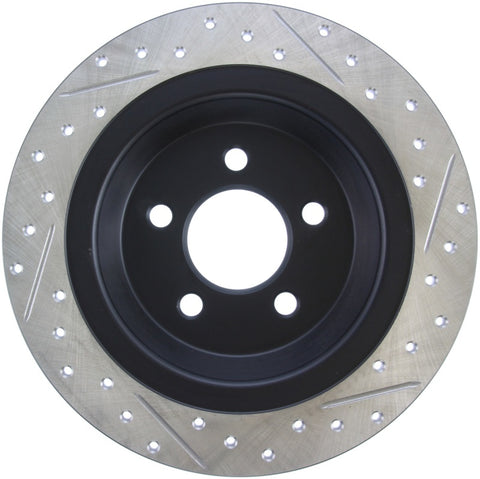 StopTech Sport Drilled & Slotted Rotor - Rear Right - 127.61111R