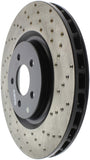 StopTech Drilled Sport Brake Rotor - 128.61089L