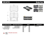 StopTech Performance 91-03 Ford Escort ZX2 / 92-95 Mazda MX-3 Front Brake Pads - 309.04730