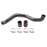 Wehrli 20-24 Chevrolet 6.6L L5P Duramax Driver Side 3in Intercooler Pipe - Semi-Gloss Black - WCF100365-SGB