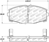 StopTech Performance 87-92 MK3 Supra Front Brake Pads - 309.04350