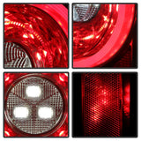 Spyder 19-20 Jeep Wrangler - Full LED Tail Lights - Seq Turn Signal - Chrome ALT-YD-JW19-SEQ-C - 5086167