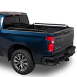 Putco 15-19 Chevy Silv HD 8ft Bed (Does not Fit Dually Bed) Locker Side Rails - Black Powder Coated - 88897