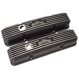 Edelbrock Valve Cover Classic Series Chevrolet 1959-1986 262-400 CI V8 Black - 41443