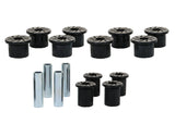 Whiteline 89-95 Toyota Pickup / 01-04 Toyota Tacoma Rear Leaf Spring Shackle Bushing Kit - W73470