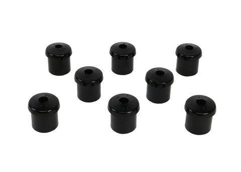 Whiteline 10/65-73 Ford Mustang Rear Spring Eye Rear and Shackle Bushings (35mm OD/12.6mm ID) - W72364