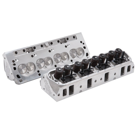 Edelbrock Cylinder Heads E-Street Sb-Ford w/ 1 90In Intake Valves Complete Packaged In Pairs - 5023