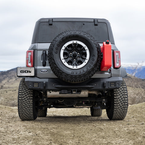 Go Rhino 18-20 Jeep Wrangler JL/JLU Rockline Rear Full Width Bumper - 371200T