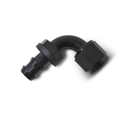 Russell Performance -10 AN Twist-Lok 90 Degree Hose End (Black) - 624183