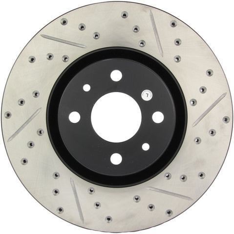 StopTech Slotted & Drilled Sport Brake Rotor - 127.04004L