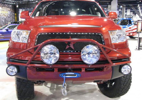 N-Fab Pre-Runner Light Bar 07-13 Toyota Tundra - Tex. Black - T073LH-TX