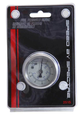 Spectre Fuel Pressure Gauge (Liquid Filled) 0-15psi - 2515