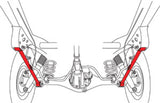 SPC Performance Toyota 4Runner Rear Lower Control Arms - 25945