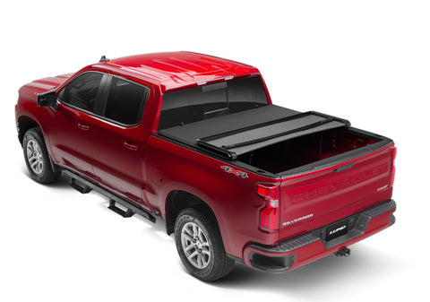 Lund 2023 Chevey Colorado 2023 GMC Canyon (5ft. Bed) Genesis Elite Tri-Fold Tonneau Cover Black - 958295