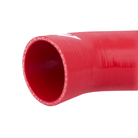 Mishimoto 01-07 Subaru WRX Silicone 80mm Airbox Hose - Red - MMHOSE-WRX-AM8RD