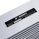 Mishimoto Heavy-Duty Oil Cooler - 10in. Opposite-Side Outlets - Silver - MMOC-OO-10SL