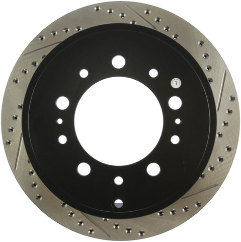 StopTech Slotted & Drilled Sport Brake Rotor - 127.44157L