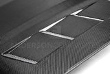 Anderson Composites 10-13 Chevy Camaro TSII-style Carbon Fiber Hood - AC-HD1011CHCAM-TSII