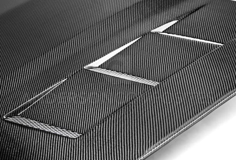 Anderson Composites 10-13 Chevy Camaro TSII-style Carbon Fiber Hood - AC-HD1011CHCAM-TSII