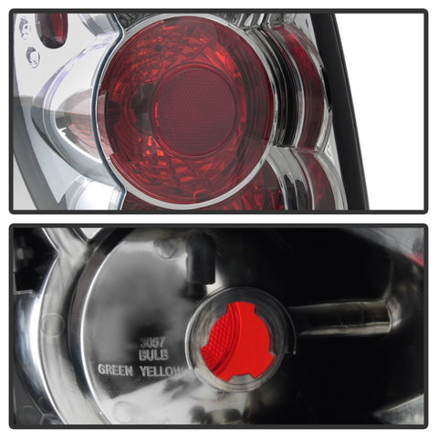 Spyder Dodge Caravan/Grand Caravan 01-07 Euro Style Tail Lights Chrome ALT-YD-DC01-C - 5002228