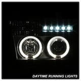 Spyder Toyota Tundra 07-133 Projector Headlights LED Halo LED Blk PRO-YD-TTU07-HL-BK - 5012029