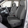 Covercraft 03-09 Dodge Ram Endura PrecisionFit Custom Second Row Seat Covers - Charcoal/Silver - GTD1290ENCS