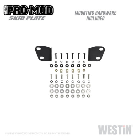 Westin 2020 Chevy Silverado 2500/3500 Pro-Mod Skid Plate - Textured Black - 58-71225