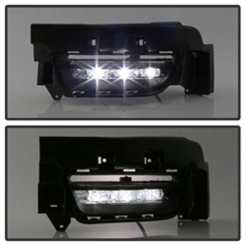 Spyder Dodge Charger 2015-2016 OEM LED Fog Lights W/Universal Switch- Clear FL-DCH2015-LED-C - 5082985