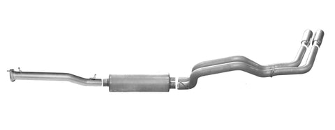 Gibson 11-19 Chevrolet Silverado 2500 HD LT 6.0L 3.5in/3in Cat-Back Dual Sport Exhaust - Aluminized - 5650