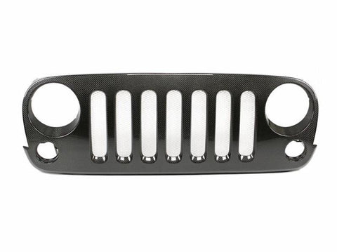 Anderson Composites 07-12 Jeep Wrangler Front Grille - AC-JPFG