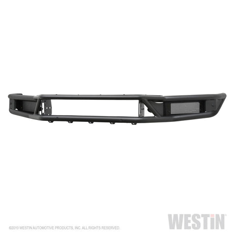 Westin 19-20 Chevy Silverado 1500 Outlaw Front Bumper - Textured Black - 58-61215