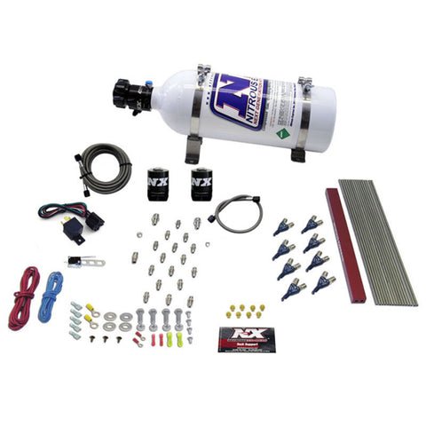 Nitrous Express GM LT1/LS1 Pro Piranha Nozzle Gas Nitrous Kit w/5lb Bottle - 80010-05