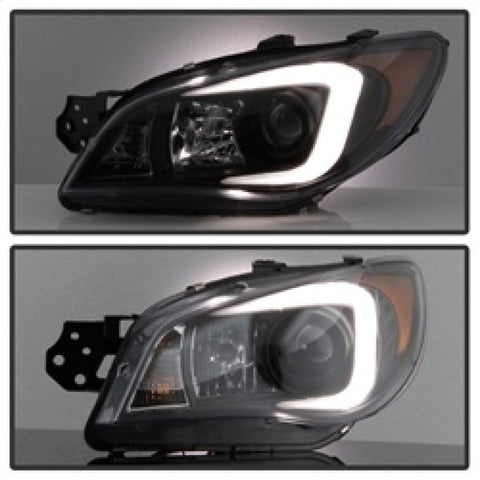 Spyder Subaru WRX 2006-2007 Projector Headlights - Halogen Only - Black PRO-YD-SWRX06-LBDRL-BK - 5083920