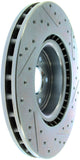 StopTech Select Sport Drilled & Slotted Rotor - Front Left - 227.47019R