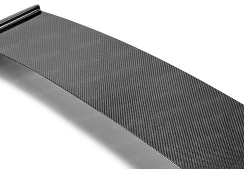 Seibon 08-10 Subaru WRX/STi Hatchback OEM-style Carbon Fiber Rear Spoiler Shaved - RS0809SBIMP-STI-S