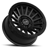 ICON Recon Pro 17x8.5 6x5.5 0mm Offset 4.75in BS 106.1mm Bore Satin Black Wheel - 23617858347SB