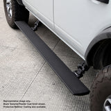 Go Rhino 19-23 Ram 1500 CC 4dr E-BOARD E1 Electric Running Board Kit 3 Brkt (No Drl) - Bedliner Coat - 20436687T