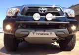 N-Fab Light Bar 12-15 Toyota Tacoma - Gloss Black - Light Tabs w/o License Plate Tabs - T124LB