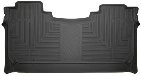 Husky Liners 2019 Ram 1500 Crew Cab WeatherBeater Black Second Row Floor Liners - 14731