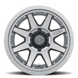 ICON Rebound Pro 17x8.5 6x5.5 0mm Offset 4.75in BS 106.1mm Bore Titanium Wheel - 21817858347TT