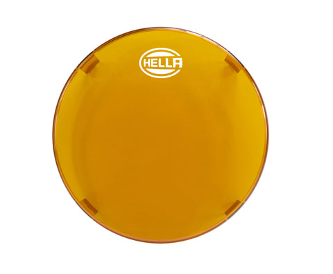 Hella 500 LED Driving Lamp 6in Amber Cover - 358116991