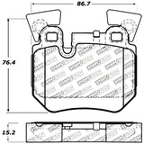 StopTech Performance 08-09 BMW 128i/135i Coupe Rear Brake Pads - 309.13720