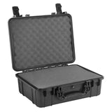 Go Rhino XVenture Gear Hard Case w/Foam - Large 20in. / Lockable / IP67 - Tex. Black - XG201608F