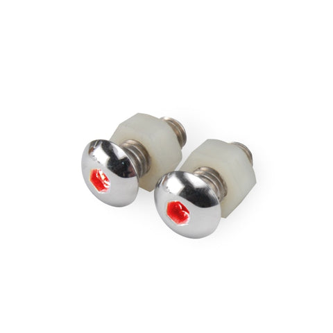 DEI LED Lighted Button Head Bolts Universal Accent Lighting - 2-pack - Red - 30304