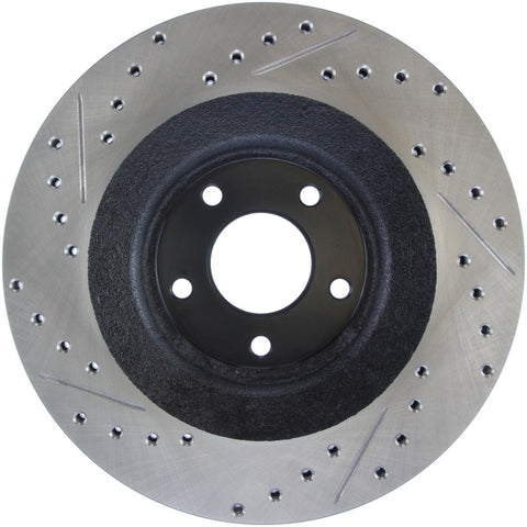 StopTech Slotted & Drilled Sport Brake Rotor - 127.63072L