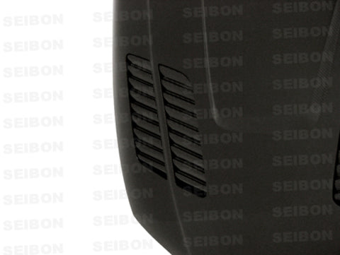 Seibon 08-11 BMW 1 Series (E81/E82) 2DR/HB GTR-Style Carbon Fiber Hood - HD0809BMWE822D-GTR